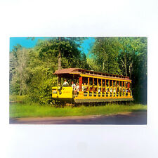Postcard Railroad Train Connecticut Electric Trolley East Windsor CT 1970s picture