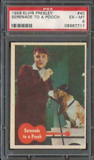 1956 TOPPS ELVIS PRESLEY #40 SERENADE TO A POOCH PSA 6 *DS15382 picture