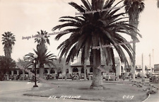 RPPC Ajo AZ Arizona Railroad Train Depot Station 1940s Photo Vtg Postcard B63 picture