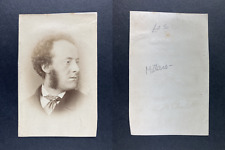 John Everett Millais, Vintage CDV Painter Albumen Print.John Everett Millais,  picture