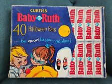 Vintage 1960'S Curtiss Baby Ruth Halloween Candy Bar Box Empty Retro RARE picture