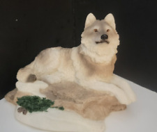 Classic Critters-  Magnificent Grey Wolf Resin Figurine  Sculpture CC363. EUC  picture