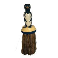 Vintage Brightly Painted Black & White Penguin Whisk Brooms Rhody Brush picture