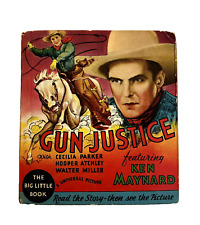 1934 Big Little Book - # 776 - Ken Maynard in GUN JUSTICE - Read the Story picture