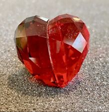 Swarovski Crystal, Love Heart, Small Siam~1096727~MIB~Never displayed picture
