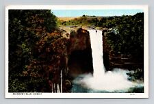 Postcard Rainbow Falls Hilo Hawaii HI, Vintage F14 picture