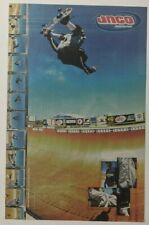 JNCO Phil Hajal Print Ad Poster Art PROMO Original Skateboarding Half Pipe picture