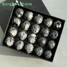 13pcs Natural spectrolite ball quartz crystal hand carved Sphere healing 15mm+ picture