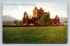 Dumfries Sweetheart Abbey Church Ruins UK Scotland Unposted Postcard picture