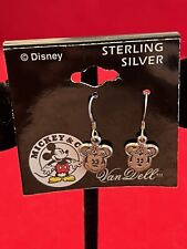 Disney  Minnie Mouse Pierced Earrings Jewelry 925 Sterling Silver Vintage picture