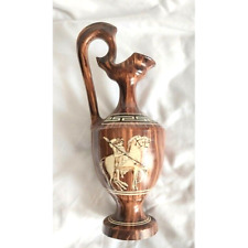 Grecian Ceramic Vase Pitcher Hand Painted Hydria No 17 9