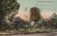 Postcard Soldiers Home Raleigh NC  picture