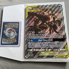 Pokemon TCG Cards Umbreon & Darkrai GX SM241 Black Star Promo JUMBO / OVERSIZE picture