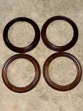 LOT OF 4 VAN HYGAN & SMYTHE COLLECTOR PLATE FRAMES FOR 8.5 PLATES. Used Cond. picture