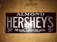 Vintage 1950s Hershey’s Milk Chocolate 5 Cents Bar Wrapper  picture