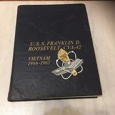 USS Franklin D. Roosevelt (CVA-42) 1966 1967 Vietnam Deployment Cruise Book picture