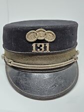 Antique 1800's ODD FELLOWS IOOF Victorian Kepi Cap Ceremonial Dress Uniform Hat picture