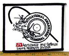 Vtg Ling Temco Vought LTV Aerospace Defense Jacket Patch Situational Awareness C picture