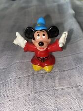 Vintage Walt Disney Productions Mickey Mouse Fantasia Wizard PVC Figure Wizard picture