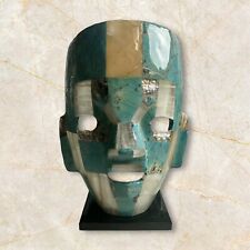 Mexican Death Mask From Colorful Mixed Stones picture