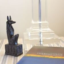 Ancient Egyptian Anubis Statue Egyptian God Collectible Handmade  Made in Egypt picture