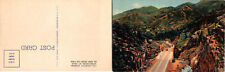 Manitou Springs, as seen from Ute Pass Manitou CO Postcards unused 52038 picture