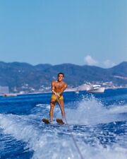 8x10 Glossy Color Art Print 1954 Water Skiing Acapulco Mexico picture