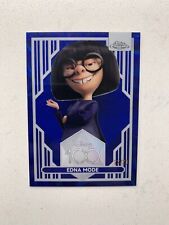 2023 TOPPS CHROME DISNEY 100 EDNA MODE BLUE WAVE REFRACTOR /23 🔥🔥🔥 picture