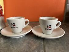 2 Vintage LAVAZZA Italy Small ESPRESSO  Cup & Saucer Sets picture