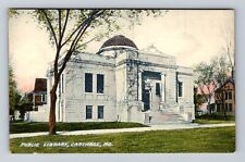 Carthage MO-Missouri, Public Library, Antique, Souvenir Vintage Postcard picture