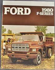 1980 Ford Truck Brochure F-600 700 800 Stake Dump Cargo Excellent Original 80 picture