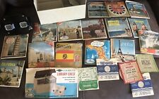 HUGE Vintage LOT 1950s-1960s Sawyer's View-master with Reels Sleeves picture