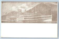 c1905's Hudson River Steamer Passenger Vessel Dayline New York Antique Postcard picture