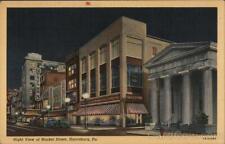 Harrisburg,PA Night View of Market Street Teich Dauphin County Pennsylvania picture