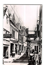 Curacao NWI Vintage RPPC Real Photo Shopping District picture