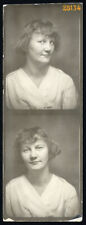ID Photograph, photo automatic, pretty woman's double portrait, 1930's   picture