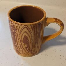 Coffee Cup Mug Wood Grain Log  Lumberjack Woodcarving - Unique, One Of A Kind picture