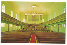 Interior, Brigham City LDS/Mormon Tabernacle ,Utah. Rare Unused c1960's Postcard picture