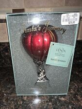 Lenox Kirk Stieff Collection SANTA'S JOURNEY Pewter Ornaments NEW Open Box picture