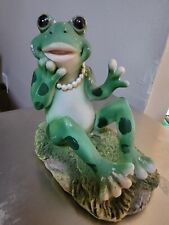 Vintage KMC Yard Frog Girl w/ Pearls picture