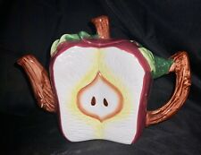 Apple Shaped Decorative Teapot picture