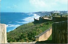 postcard Puerto Rico - Old Spanish Fort El Morro - posted Caracas Venezuela picture