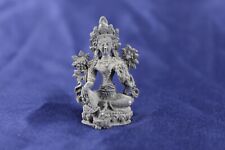 Small Metal Goddess Bodhisattva Statue: Detailed Tibetan Buddhism Sculpture  picture