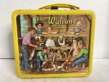 VINTAGE 1973 THE WALTONS TV SHOW METAL LUNCH BOX No Thermos Good Conditition picture