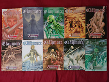 CLAYMORE MANGA VOLUMES 1-10 VERY GOOD CONDITION ENGLISH picture