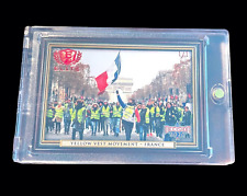 Decision Elite E51 Revolution Yellow Vest Movement Paris France Red Foil 1/1 picture