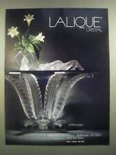 1988 Lalique Cristal Cactus Console Ad picture