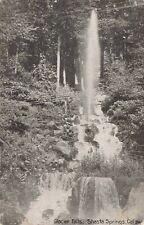 Glacier Falls Shasta Springs California CA c1910 Postcard picture