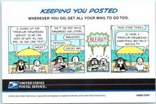 Postcard - Keeping You Posted - Wherever You Go, Get All Your Mail To Go Too picture