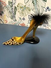 Mark Roberts Decorative High Heel Cheetah Print W/Jewels picture